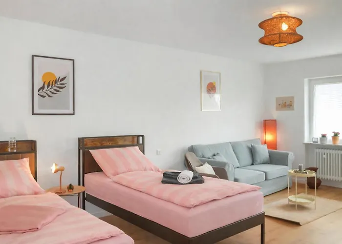 Apartman Modernes 3 Naehe Friedberg & 30 Min Zur Frankfurter Messe